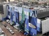 new mural as seen from Quest on Franklin